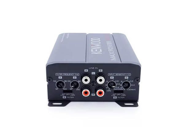 Kenwood 4-kanals marineforsterker 4 x 45W, 400W max