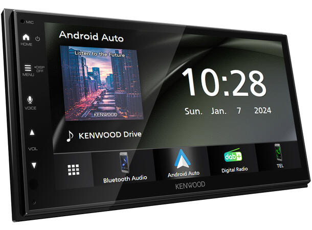 Kenwood DMX5023DABS 2-DIN MEDIASPILLER -  DAB BT USB/IPHONE