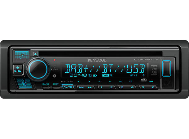 Kenwood KDCBT560DAB CD RADIO DAB BT USB/IPHONE