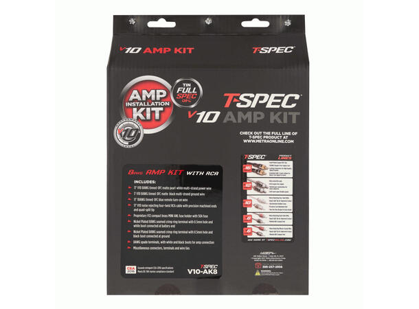 Metra Marine kabelkit 8AWG / 10