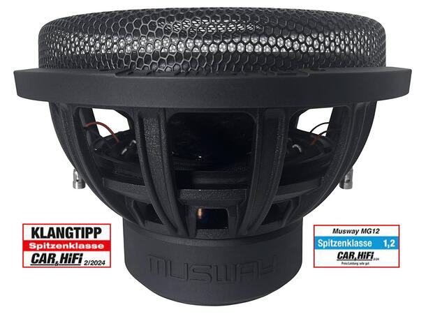 Musway 12" subwoofer SQ 1400w max / 700w RMS