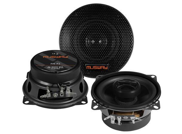 Musway 4" koaxialhøyttalere 4" koaxial ME 60/120W