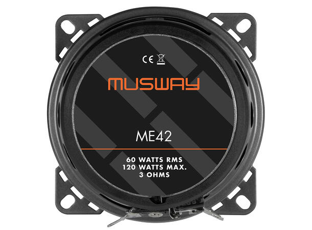 Musway 4" koaxialhøyttalere 4" koaxial ME 60/120W