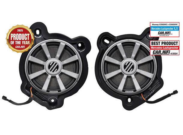 Musway 8" subwoofer (2 stk) 8" subwoofer for Mercedes W206