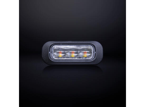 Strands Dark Knight Varsellys 3 LED 3 LED, klart glass