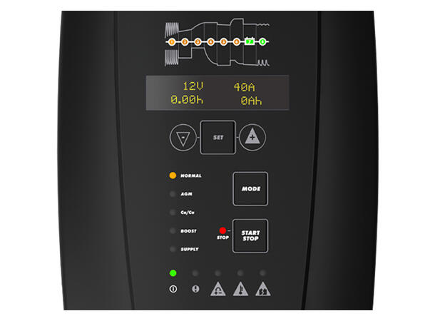 CTEK Batterilader MXTS40 12/24V 20A
