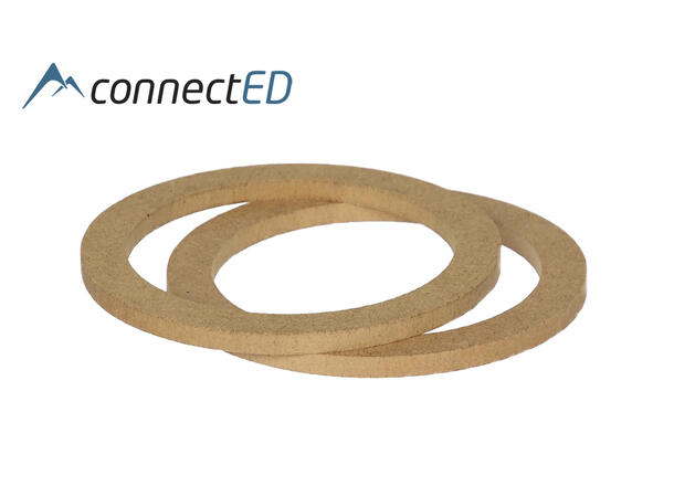 ConnectED MDF høyttaleradaptere (130mm) Universale (8mm dybde)