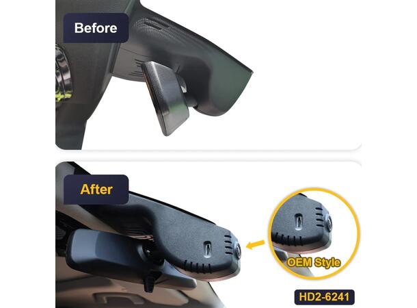FITCAMX Integrert 4K Dashcam (front) BMW iX3/Z4 (2019 -->)