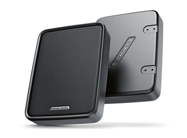 Harman/Kardon premium kompakt woofer 7" Aktiv 7" bilsubwoofer, 125 W RMS