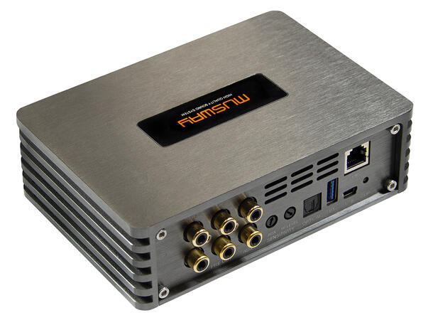 Musway 5-kanals DSP-forsterker 360W RMS i 4ohm, leveres uten ISO