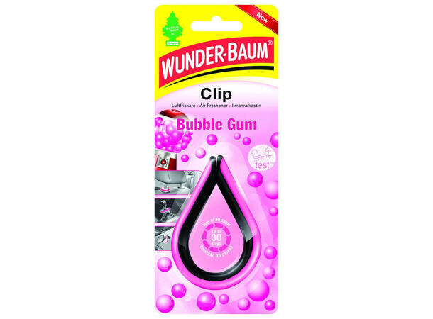 Wunder-Baum Clip bubble gum Clip bubble gum