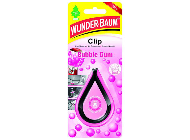 Wunder-Baum clip bubble gum Clip obubble gum
