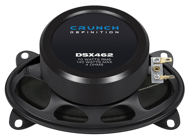 CRUNCH DSX462, 2-veis koaxial 4x6" 10 x 15 cm (4 x 6“) Koaxial høyttalere