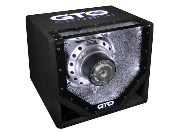 CRUNCH GTO10BP, 10" Bandpass kasse 25 cm (10") Singel Bandpass System