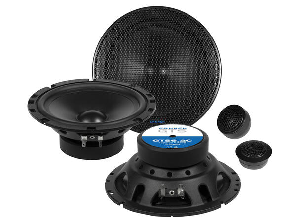 CRUNCH GTS6.2C, 2-veis komponentsett 16,5 cm (6½") Komponentsett