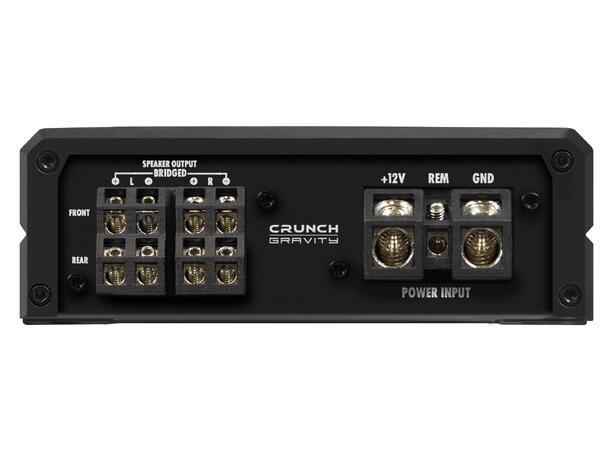 CRUNCH GTX1000.4D, 4-kanals forsterker Class D Digital 4-kanals forsterker