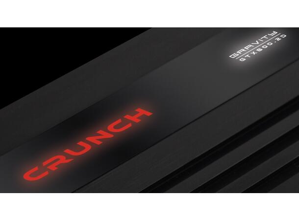 CRUNCH GTX1000.4D, 4-kanals forsterker Class D Digital 4-kanals forsterker