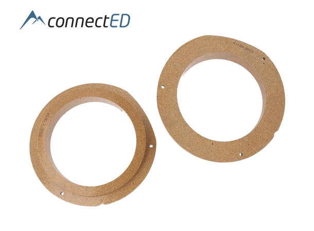 ConnectED MDF høyttaleradaptere (165mm) MB E-klasse (2003 - 2009) Foran