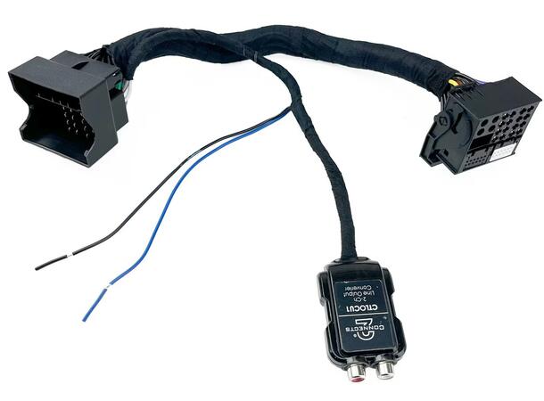 Connects2 Høy- til lavnivå adapter 2-kanals Quadlock 40-pin
