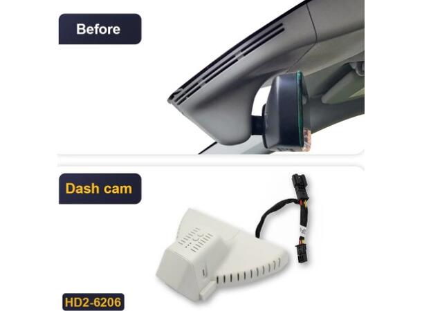 FITCAMX Integrert 4K Dashcam (front) Skoda / Grå
