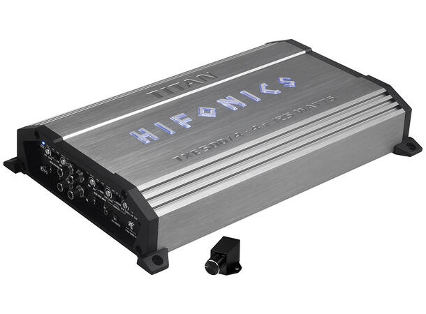 HiFonics TITAN EVO TXE500/4 Klasse A/B analog 4-kanals forsterker