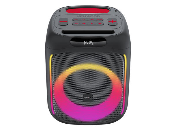 Kenwood partyhøyttaler Bluetooth med lys-effekter