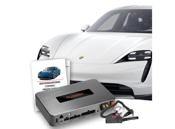 Lydoppgraderingspakke Porsche Taycan Cross/Sport Turismo (2021 -->) m/Bose