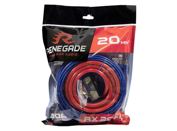 Renegade 20 mm² Kabelkit RCA, mini-ANL