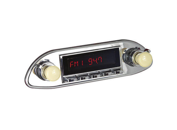 RetroSound Frontplate 311 "Porsche 356", Chrome