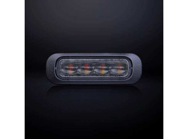 Strands Dark Knight Varsellys 4 LED 4 LED, tonet glass