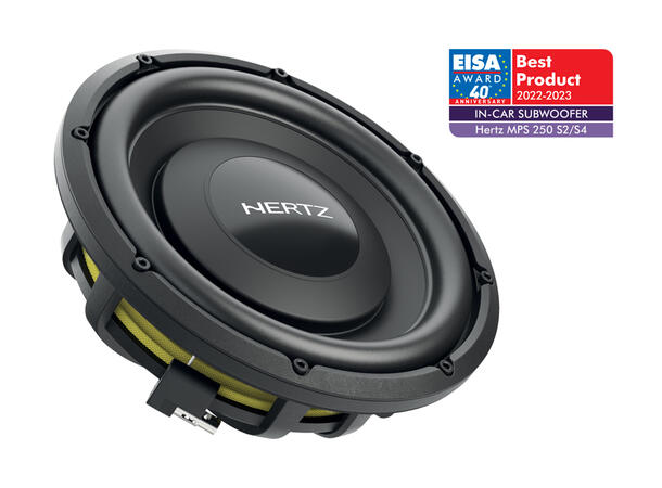 Hertz MPS250 S2 10" Shallow Sub 2 ohm 1000W max / 500W RMS