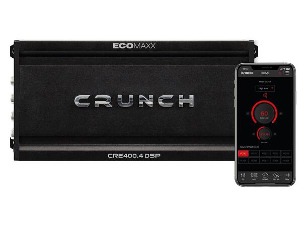 CRUNCH - CRE400.4DSP-ISO Universal med ISO