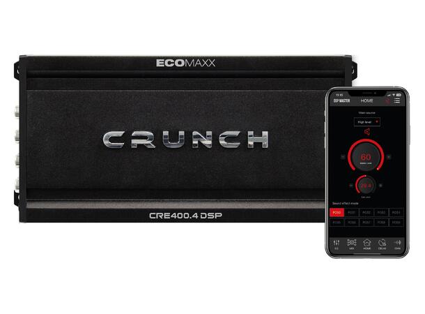 CRUNCH - CRE400.4DSP-ISO Universal med ISO 