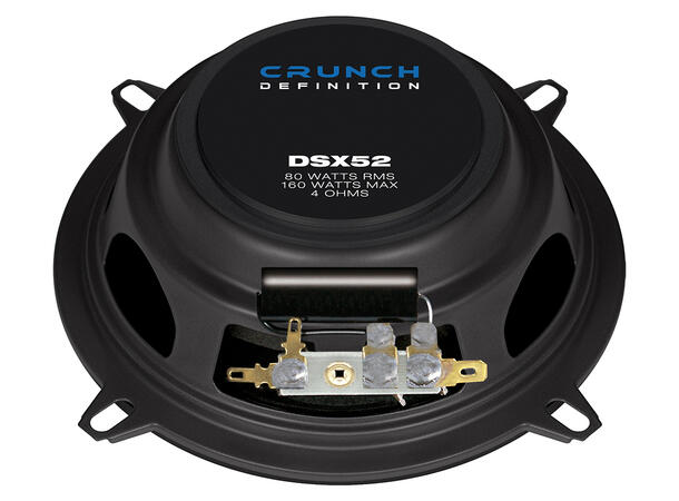 CRUNCH DSX52, 2-vei koaxial 13 cm 13 cm (5¼") Koaxial høyttalere