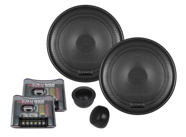 CRUNCH DSX6.2E, 2-vei kompo 16,5cm 16,5 cm (6½") Komponentsett