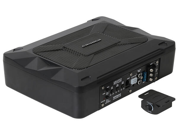 CRUNCH GP600 Aktiv subwoofer 13 x 20 cm (5 x 8") Aktiv subwoofer