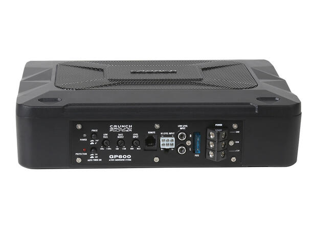 CRUNCH GP600 Aktiv subwoofer 13 x 20 cm (5 x 8") Aktiv subwoofer