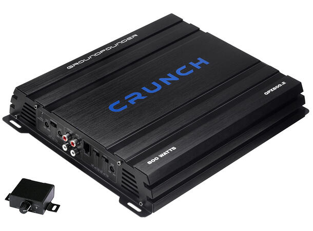 CRUNCH GPX800.2 2-kanals forsterker Class A/B Analog 2-kanals forsterker