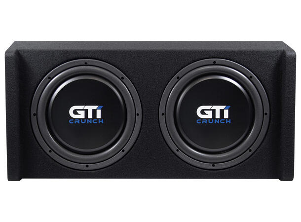 CRUNCH GTI300T 2x12" lukket basskasse 12" basskasse med slave