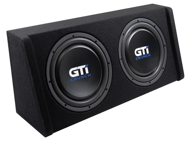 CRUNCH GTI300T 2x12" lukket basskasse 12" basskasse med slave