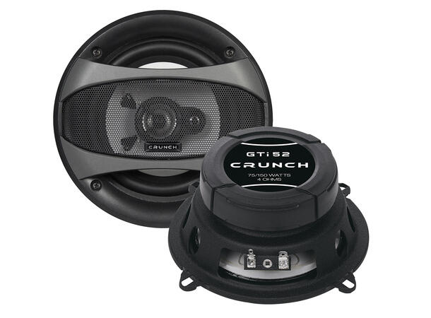 CRUNCH GTI52, 2-vei koaxial 13 cm 13 cm (5¼") Koaxial høyttalere