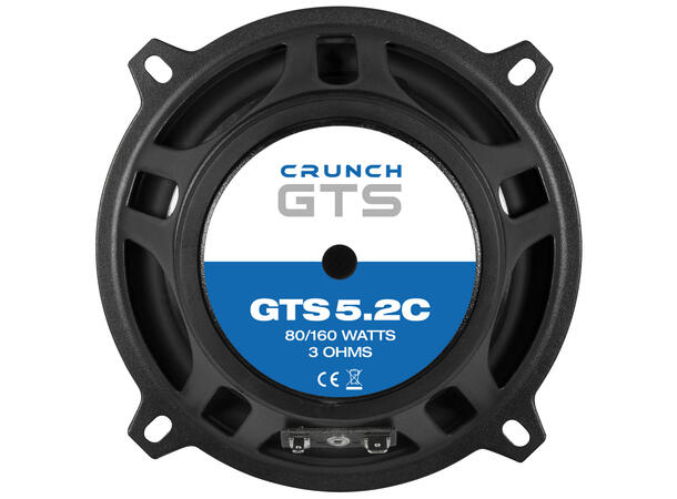 CRUNCH GTS5.2C, 2-vei kompo 13 cm 13 cm (5¼") Komponentsett