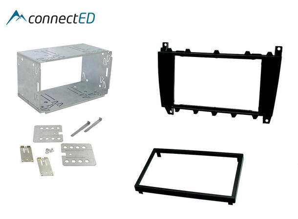 ConnectED Monteringsramme 2-DIN MB C (2005-2006) / G (2007 - 2012)