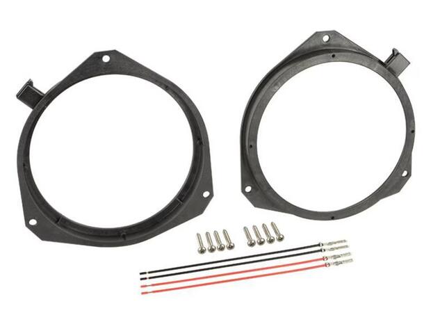 Connects2 Høyttaleradaptere (165mm) Alfa/Fiat/Ford/Opel (se egen liste)