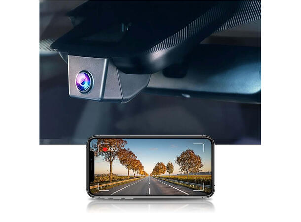 FITCAMX Integrert 4K Dashcam (front) Lexus NX (2014 - 2021) "Model B"