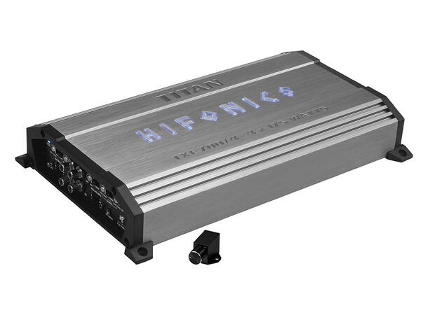 HiFonics TITAN EVO TXE700/4 Klasse A/B analog 4-kanals forsterker