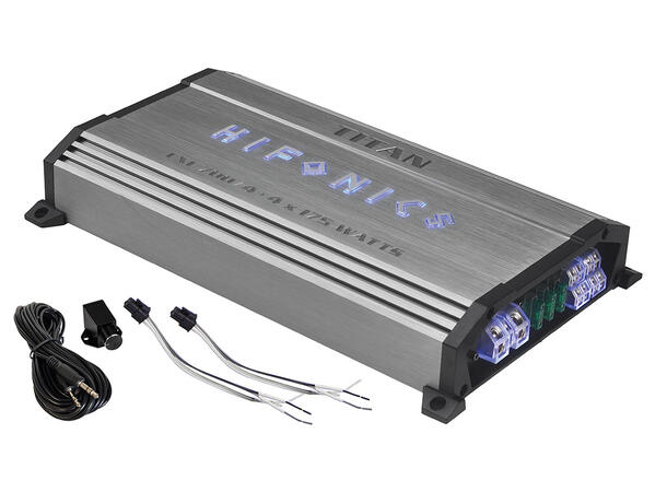 HiFonics TITAN EVO TXE700/4 Klasse A/B analog 4-kanals forsterker