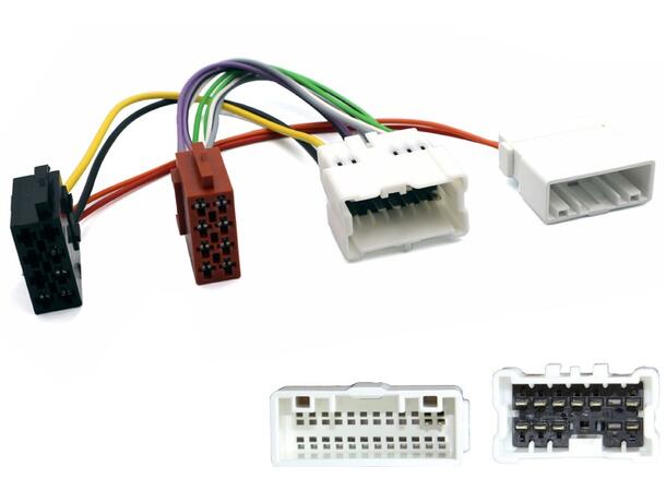InCarTec ISO-adapter, Se egen liste Citan/Kangoo/NV250 (2012-->)