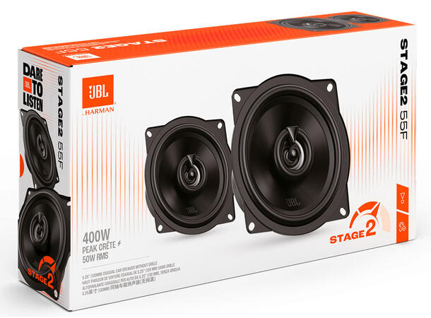 JBL Fulltone STAGE2 serie 5¼" 400W MAX, 5¼", 2-veis