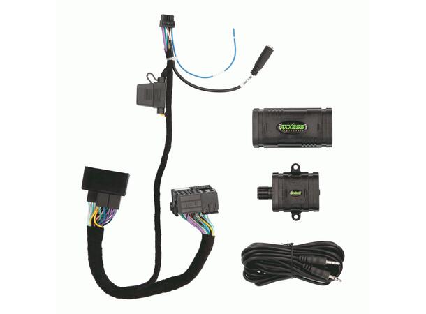 Metra Plug&Play sett for forsterker mont 40-pin Quadlock (2000-2019) u/akt.sys.